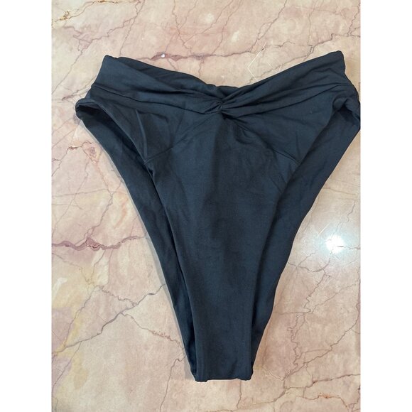 LSPACE Nancy Lee Bitsy Bikini Bottom in Black X-Small New Womens Swimsuit - Picture 5 of 13